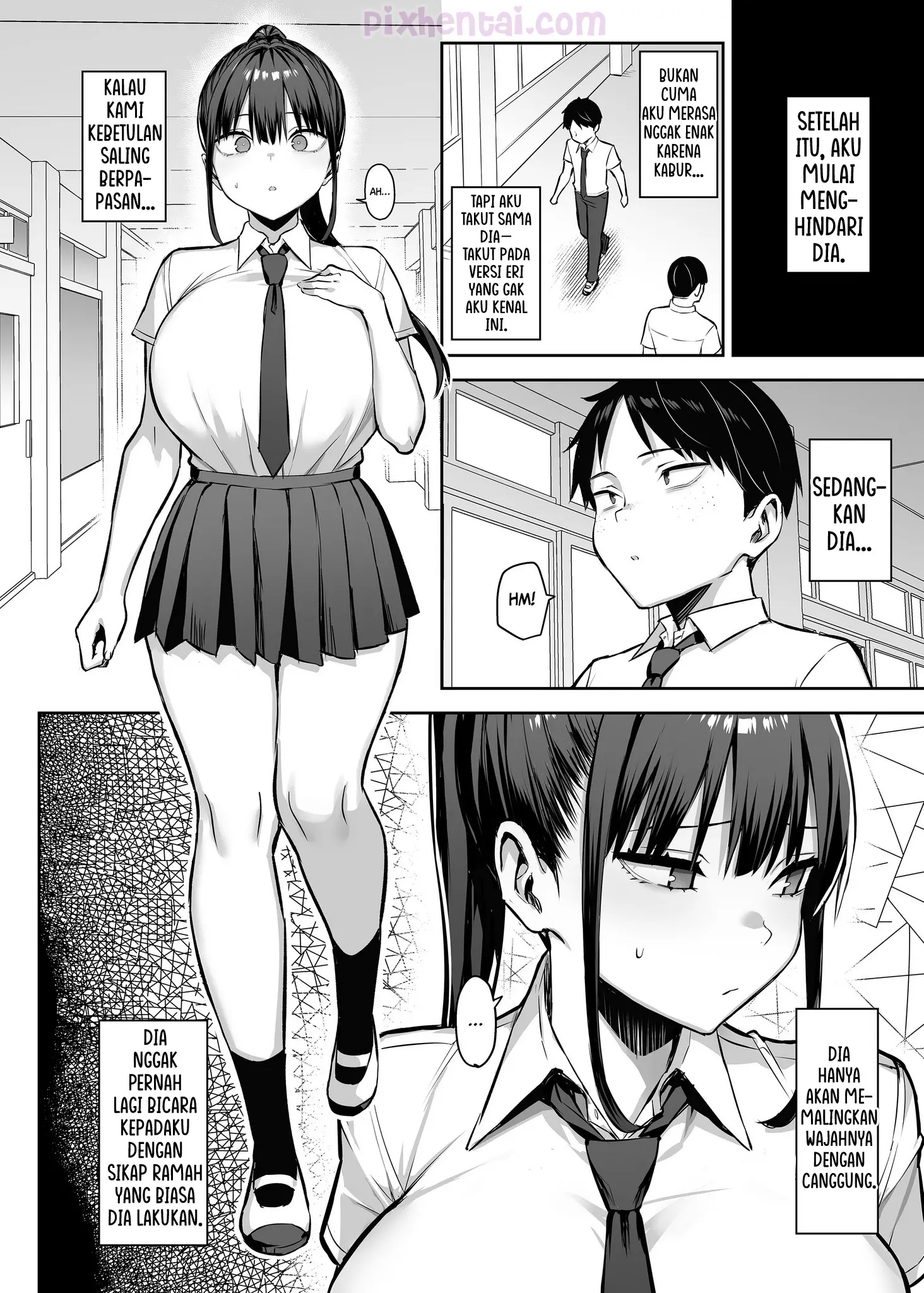 Komik hentai xxx manga sex bokep Zutto Suki datta Kyonyuu Osananajimi ga Furyou-tachi ni Moteasobareta Nanukakan part 4 page 17